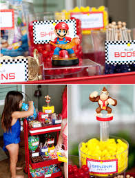 This idea is so awesome i wish i could take credit for it! Super Mario Inspired Party Fun 12 Creative Ideas Part 1 Hostess With The Mostess
