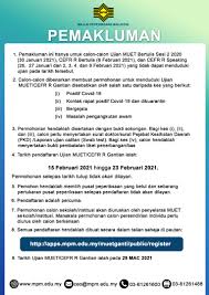 Calon Peperiksaan Portal Rasmi Majlis Peperiksaan Malaysia Mpm