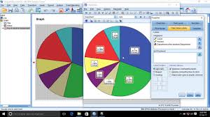 spss pie chart youtube