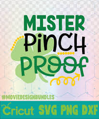 Saint patrick's day icons set ai file. Mister Pinch Proof 2 St Patricks Day Logo Svg Png Dxf Cricut Movie Design Bundles