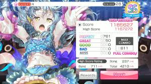 There are leaves extending from its shoulders like epaulettes. Bang Dream Roselia R Expert Full Combo Ss Youtube