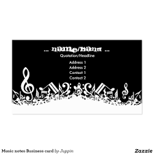 15% off with code zazpartyplan. Music Notes Business Card Zazzle Com Music Business Cards Music Notes Cards