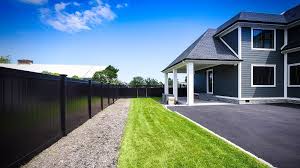A wide variety of black wood fence options are available to you, such as pressure treated wood type, feature, and commercial buyer. Black Vinyl Fence Black Vinyl Privacy Fence Black Vinyl Fence Panels