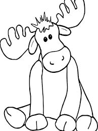 Bull Moose Coloring Pages Coloring Pages Animal Coloring Pages Halloween Coloring Pages