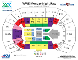 seating charts events tickets intrust bank arena