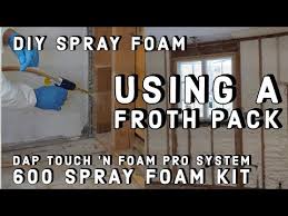 Please look at the instructions that came with your kit. Using A Froth Pak Dap System 600 Spray Foam Kit Youtube