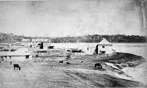 The Royal Hotel And The Old Court House In Port Macquarie Nsw In 1870 Port Macquarie Royal Hotel New South Wales