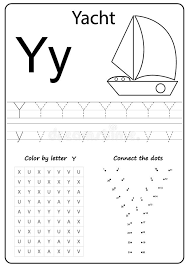 With this activity, your child will learn . Writing Letter Y Worksheet Writing A Z Alphabet Exercises Game For Kids Stock Vector Illustration Of Abstract Colorful 125775288