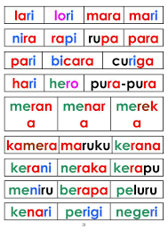 It refers to a detailed choreographed pattern of martial arts movements made to be practised alone. Iq Rum Cetak Suku Kata Perkataan Dan Ayat Belajar Ejaan Membaca Buku Suku Kata