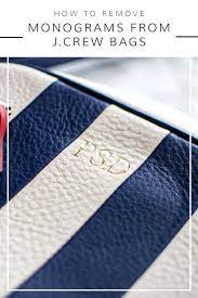 How To Remove Monograms From J Crew Bags Jcrew Bags Signet Bag Bags