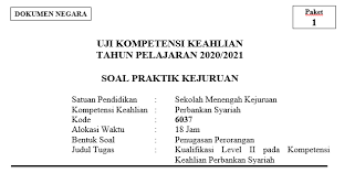 Maybe you would like to learn more about one of these? Soal Ukk Smk Perbankan Syariah Tahun Pelajaran 2020 2021 Anugerah Dino
