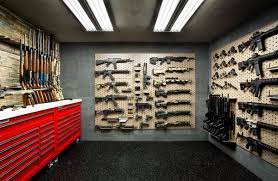 The gun vault rooms are fireproof, explosion proof as well as being earthquake resistant. Custom Gun Room Design Weapon Vault Rooms Armory Builds Gallow Technologies
