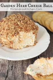 Garden Herb Cheese Ball Mirlandra S Kitchen Recipe Cheese Ball Recipes Food Herb Cheese