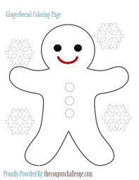 Christmas gingerbread coloring pages download and print. Cute Christmas Coloring Pages Gingerbread Man Novocom Top