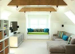 The only problem for such closet ideas for attic bedrooms is how the attic is arranged. Modern Loft Living Room Design Ideas Small Design Ideas