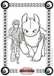 Hiccup And Toothless Coloring Page From Httyd 3 Dragon Coloring Page How Train Your Dragon How To Train Your Dragon