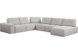 The components of a sectional sofa are connected together on the sides with dowel fittings. Picture Of Laney Park Light Gray 7 Pc Sectional From Living Room Sets Furniture Quality Living Room Furniture Sectional Living Room Sets Cheap Living Room Sets