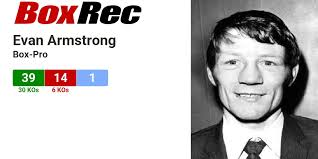 BoxRec: Evan Armstrong