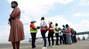 The lockdown will come into effect on thursday night and be enforced by the police and the army, the president told the nation on monday. 1st Vaccine Doses Arrive In South Africa Amid Variant Concerns Abc News