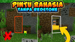 Created the day after the world ended.** Cara Buat Ruang Rahasia Tanpa Redstone Sama Sekali Di Minecraft Youtube