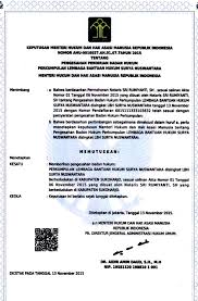 Berita utama berita unit pusat. Contoh Sk Menkumham Masnurul