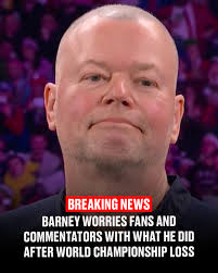 The footage is a hard watch for any darts fan and the commentators got  emotional as it all unfolded... 😥