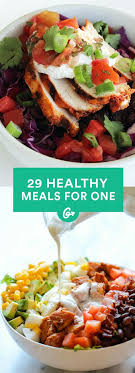 Recipes For Cooking For One Healthy Meals For One Healthy Recipes Healthy