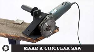 Make A Homemade Circular Saw Angle Grinder Hack Diy Tools Diamleon Diy Builds Circular Saw Best Circular Saw Angle Grinder