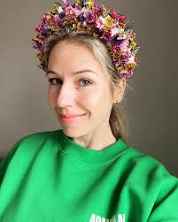 Colourful Dried Flower Crown/ Spring Headpiece/ Colour Headband/ Spring/  Summer Headpiece/ Wedding Guest