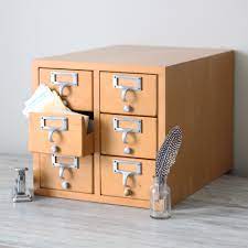 On the off chance that you actually find a vintage card filing cabinet in decent condition, it's probably going to be pretty pricey. Card File Cabinets Ideas On Foter