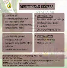 We did not find results for: Acec Ums Twitterissa Lowongan Pekerjaan Pt Delta Atsiri Prima Klaten Https T Co N7lgphtdt9