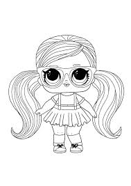 Explore our coloring page collections, simple and free to print. Lol Surprise Dolls Coloring Pages Print In A4 Format