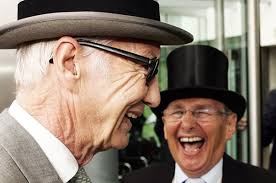 Lester Piggott & Willie Carson Legendary British Jockeys Royal Ascot 2007