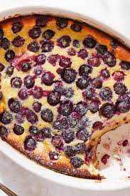 Blueberry Ginger Clafoutis Recipe Recipe In 2021 Clafoutis Recipes Desserts Recipes