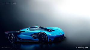 Peugeot 905e Is A Futuristic French Racer Carscoops Peugeot Futuristic Cars Lamborghini Concept