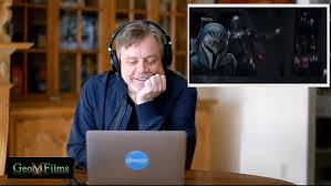 Along with his friends princess leia and han solo, luke battled the evil empire, discovered the truth of his parentage, and ended the tyranny of the sith. Star Wars Mark Hamill Schaut Das Staffelfinale Von The Mandalorian Witzige Idee Von Geomfilms Seriesly Awesome