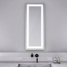 This creates a ghostly but futuristic effect in your bathroom. Bathroom Vanity Led Lighted Mirrors And Non Led Ylighting