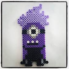 Evil Minion Perler Beads By Kainbellasmommy Perler Beads Beads Hama Beads