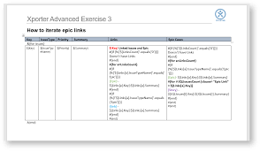 Exercise 3 How To Populate A Epic Links Xporter For Jira