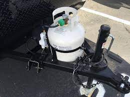 Travel trailer propane tank holder. Propane Tank Cylinder Bottle Rack Bracket Holder Dual Rv Camper Trailer 30 Lb Flameking Vintage Trailers Cool Things To Buy Propane Tank