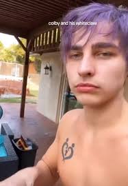 Colby Brock with His Mom