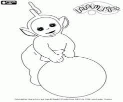 Ecoloring.info this teletubbies po play scooter coloring picture for kids is taken from : Teletubbies Laa Laa Coloring Page Printable Game
