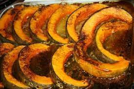 Baked Pumpkin Slices Recipe Food Com Recipe Baked Pumpkin Slices Recipes Pumpkin