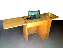 Vintage Wood Folding Sewing Table Desk With By Thinkwithoutthebox Folding Sewing Table Sewing Table Sewing Machine Tables