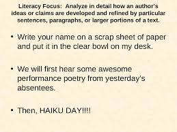 The art and spiritual practice of haiku. Haiku Poetry Mrs Miranda S Classroom Website Powerpoint Presentation Free Online Download Ppt Mklhzi