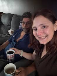 Well my first day of no sleep. Lol up since 3:30 , with Autumn. She is  trying to adjust to the house and we'll poohbear not sure what to think.  Coffee will