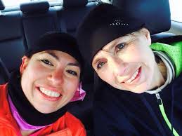 Master Chief Danielle Gunsett (the SEA's lead Faculty Advisor) and Cherry  King (wife of Faculty Advisor Master Chief Chris King) completed their  first full marathon. They ran the 26.2 for Donna Finish