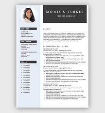 Download & start editing right away. Modern Resume Template Download For Free