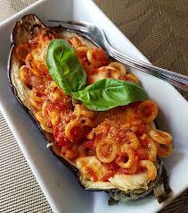 Anelletti Pasta Eggplant Boats The Pasta Project Recipe Pasta Bake Pasta Recipes Homemade Tomato Sauce
