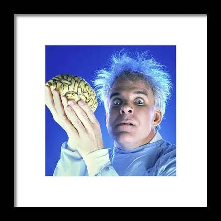 STEVE MARTIN in THE MAN WITH TWO BRAINS -1983-. #1 Framed Print by Album -  Fine Art America